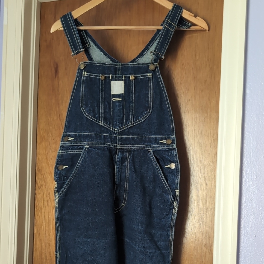 Classic Blue Women's Denim Overalls